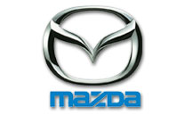 Mazda logo representing modern automotive brand partnerships with Secure Fit Accessories.
